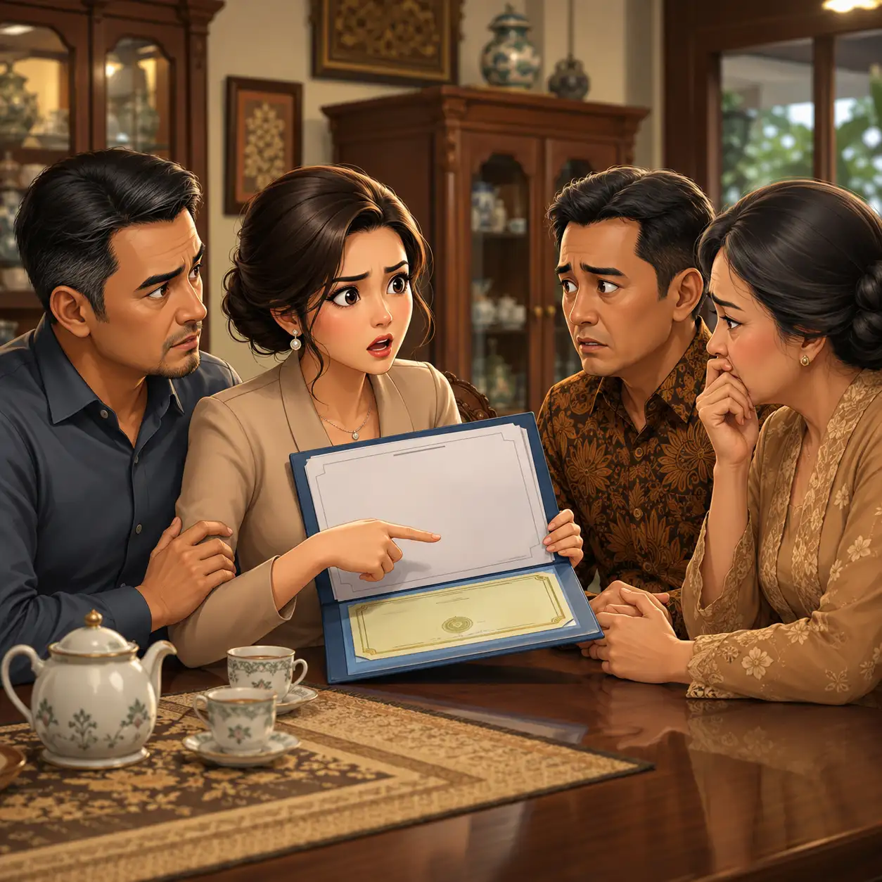 Kakakku Menyodorkan Perjanjian Pranikah karena Calon Istriku “Punya Tiga Anak”, Tapi Satu Nomor Sertifikat di Lampirannya Membuat Mira Bertanya, “Kenapa Rumah Ibu Saya Ada di Daftar Aset Keluarga Mas?