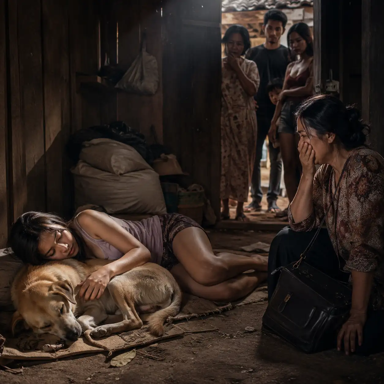 Selama Empat Tahun Aku Mengirim Uang untuk Anakku di Sidoarjo, Tapi Saat Pulang Tanpa Memberi Kabar, Aku Menemukannya Tidur di Gudang Bersama Seekor Anjing dan Menyadari Uang Itu Sudah Menjadi Sandaran Seluruh Keluargaku