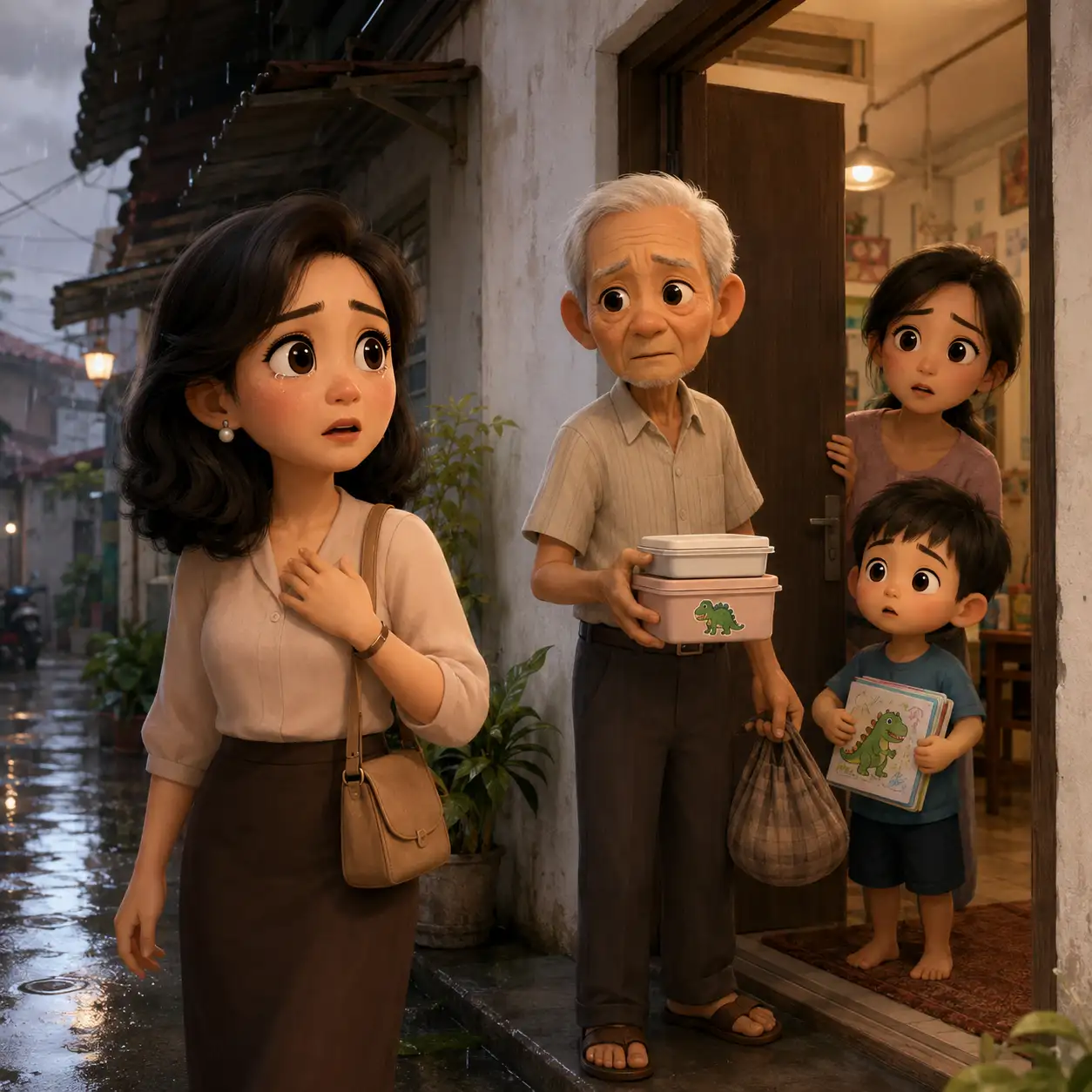 Adikku Ingin Memindahkan Ayah Kami ke Panti karena Ia Selalu Pergi Diam-Diam Setiap Jumat. Aku Membelanya Mati-matian, Sampai Aku Mengetahui Siapa yang Selama Ini Menunggu Dua Kotak Makanannya