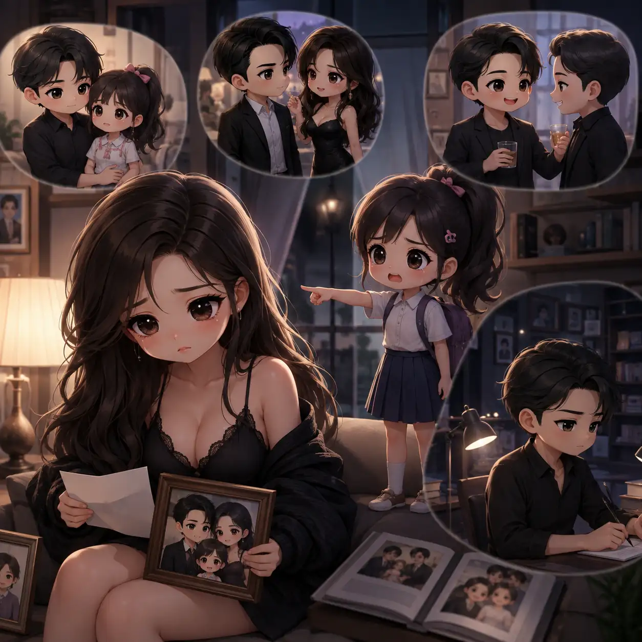 Putriku Pulang Sekolah dan Berkata, “Ma, Cerai Saja dari Papa.” Malam Itu Suamiku Memutuskan Sekolahnya Tanpa Bertanya, Lalu Aku Tahu Selama Tujuh Tahun Ia Menceritakan Keluarga Kami dengan Versi yang Berbeda kepada Setiap Orang