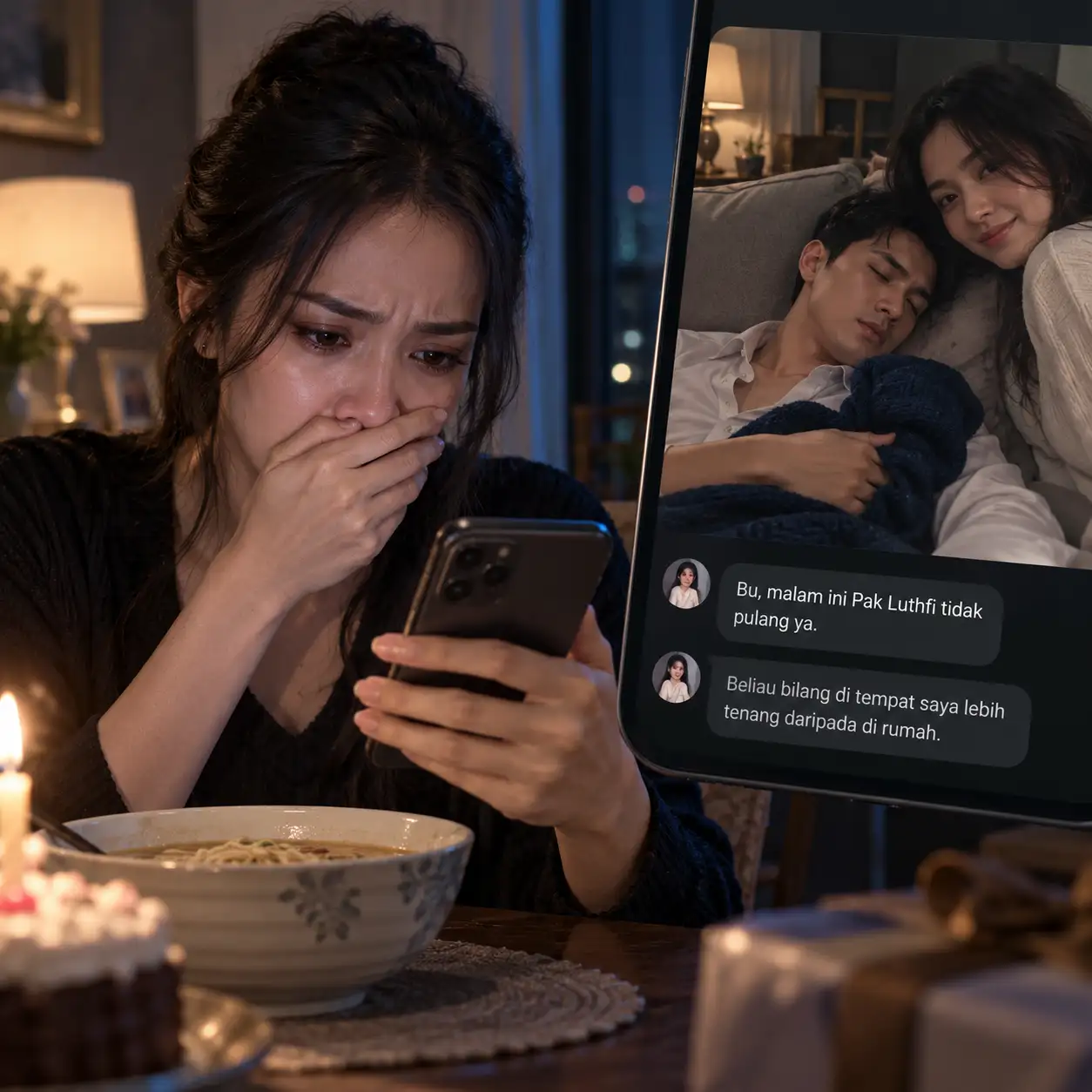 Pukul 01.23, Aku Mengirim Foto Suamiku Tidur di Apartemen Anak Magang ke Grup Kantor—Pagi Harinya, 132 Orang Menunggu Penjelasannya, Sementara Aku Membawa Berkas yang Mengakhiri Semuanya dalam Satu Pagi