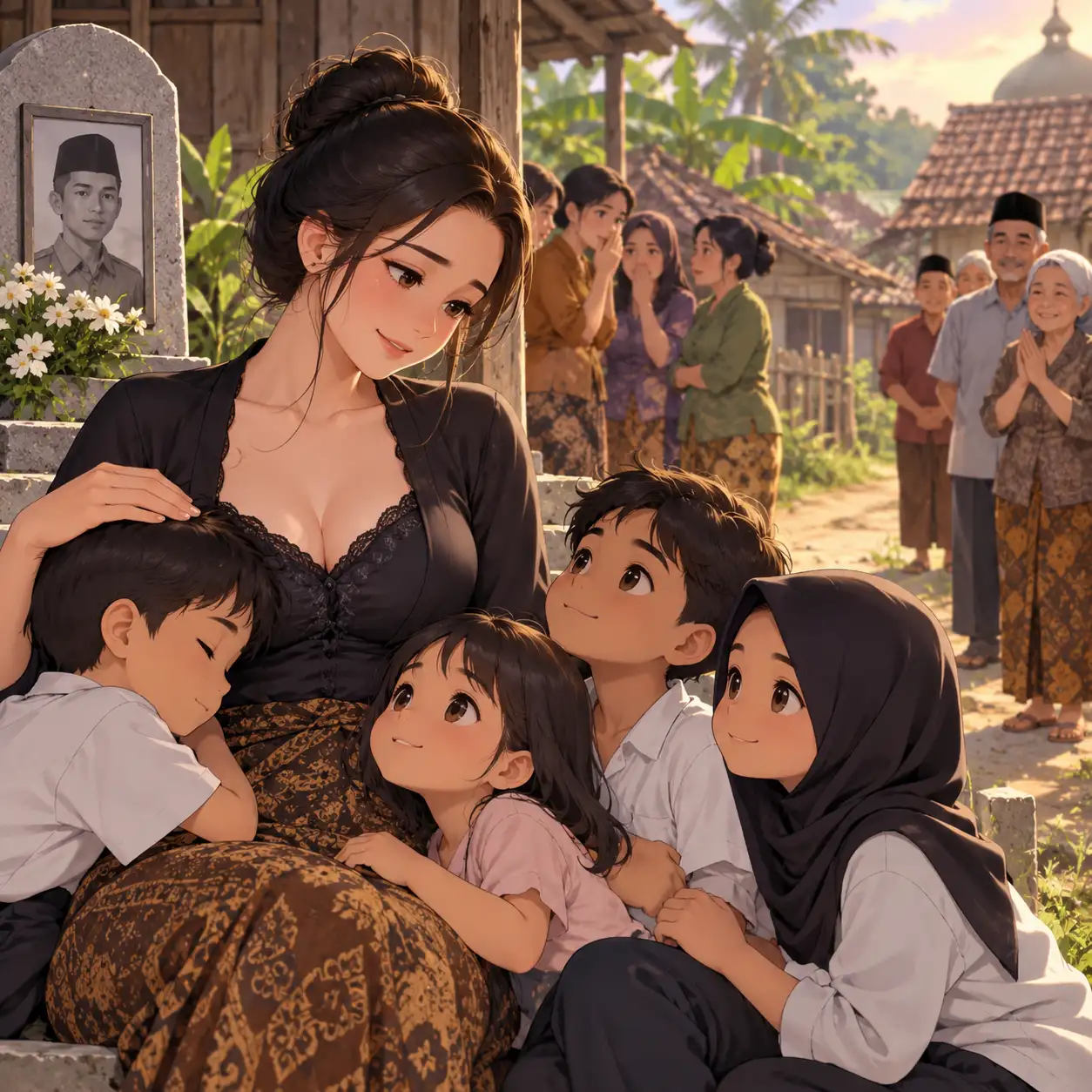 Janda 22 Tahun Itu Menolak Menikah Lagi demi Empat Adik Suaminya, 25 Tahun Kemudian Desa Akhirnya Mengerti Alasannya