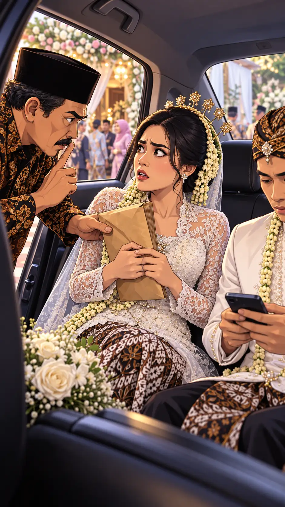 Di Hari Pernikahanku, Paman Diam-Diam Menyelipkan Rp450 Juta dan Menyuruhku Mengaku Hanya Rp25 Juta—Setahun Kemudian Bibiku Menelepon Meminta Uang Itu Kembali untuk Rumah Putranya dan Satu Rahasia Membalikkan Seluruh Keluarga