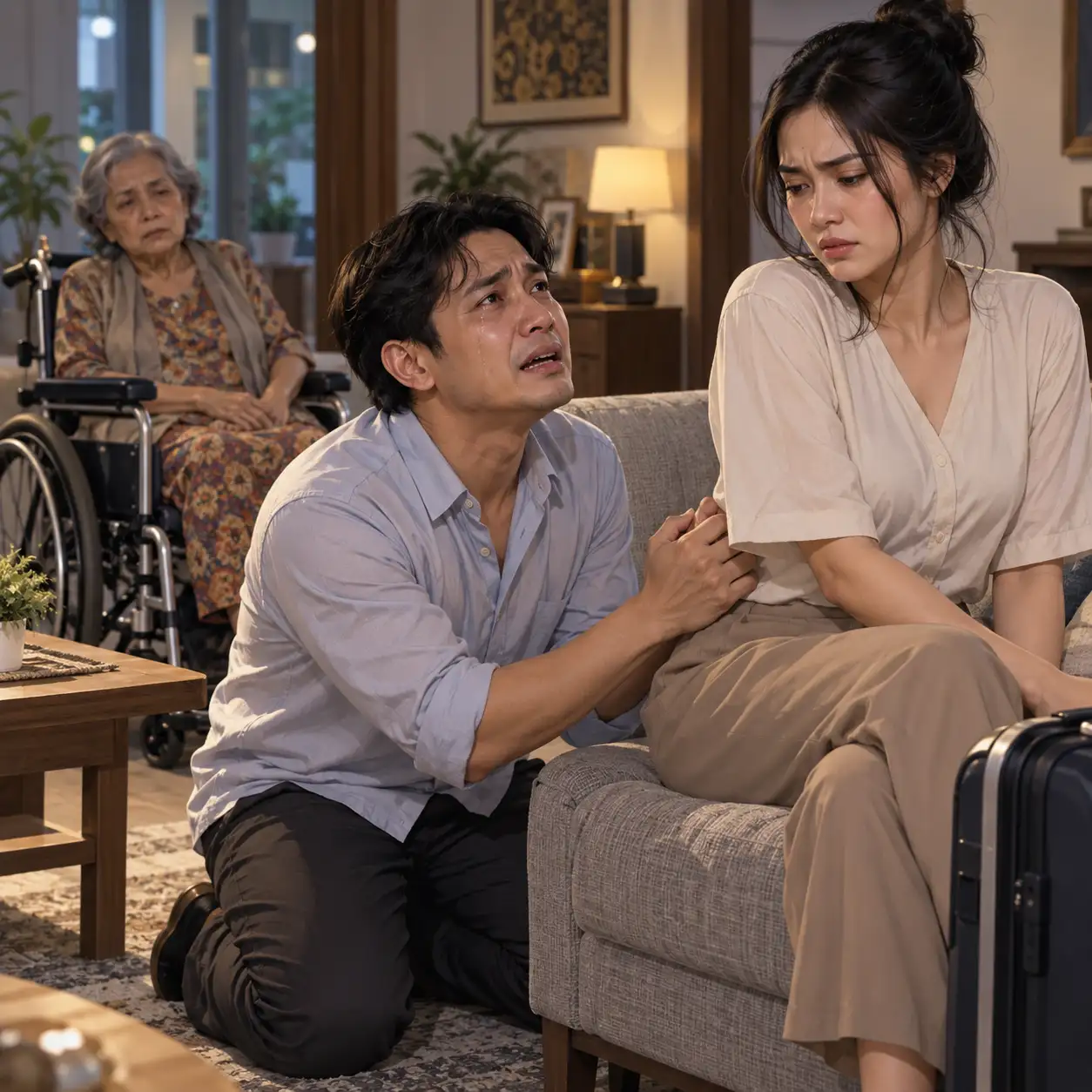 Suamiku Menangis Memohon Membawa Ibunya yang Parkinson ke Rumah, Aku Justru Pergi Dinas Seminggu—Saat Pulang, Surat Cerai Sudah Menunggu di Meja dan Ia Menuduhku Menantu Tak Berbakti di Depan Keluarga