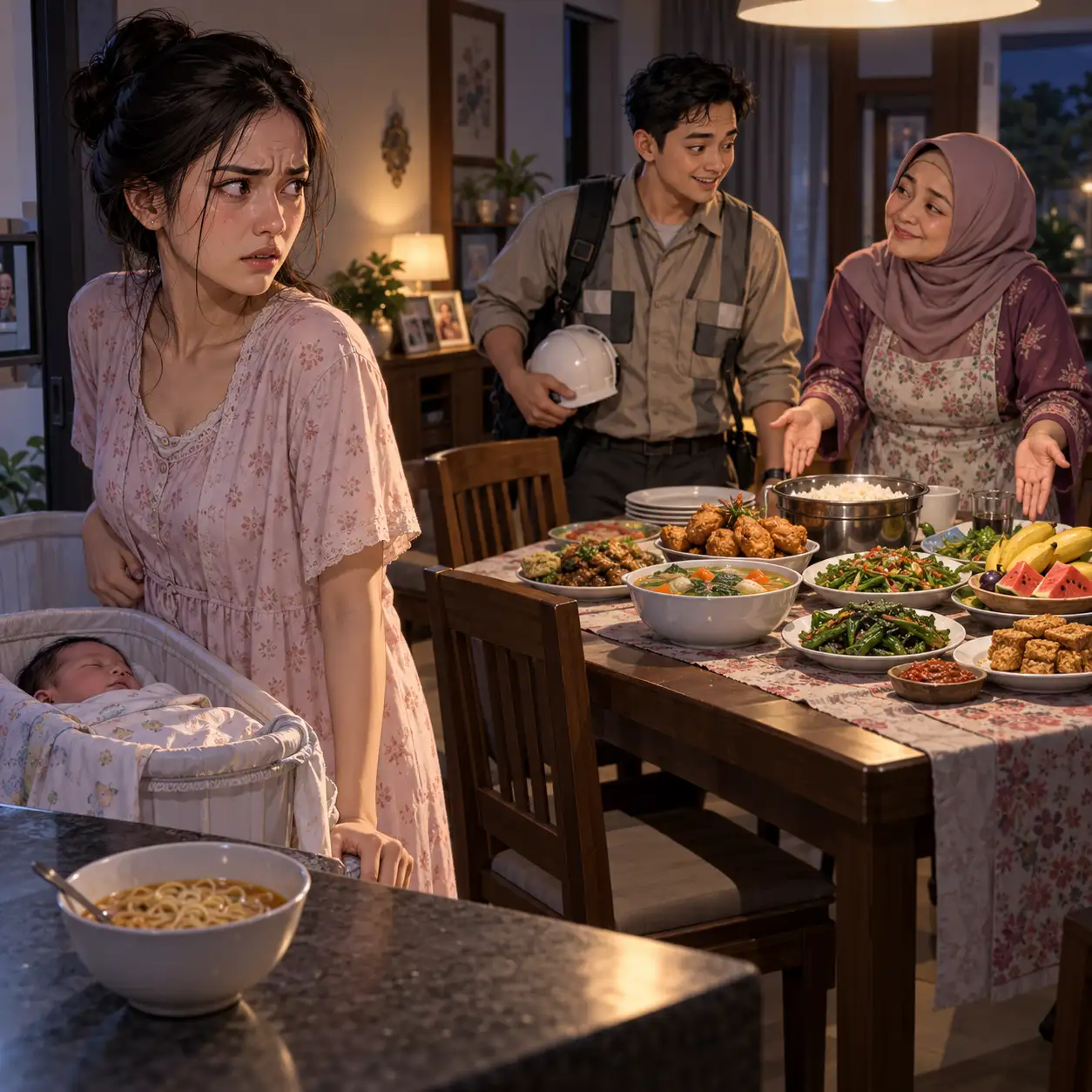 Bagian 3 — Mereka Mengira Aku Cuma Istri yang Menumpang Nama Besar Suami, Sampai Dokumen Rumah, Jabatan Proyek, dan Rekaman Audit Diletakkan Bersamaan di Meja