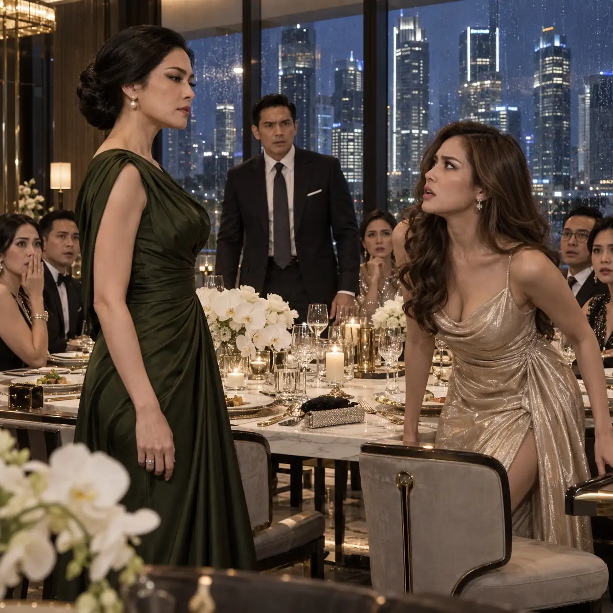 Saat Makan Malam di Jakarta, Konsultan Perempuan Menampar Istrinya, dan Satu Tamparan Balasan Meruntuhkan Seluruh Kerajaannya