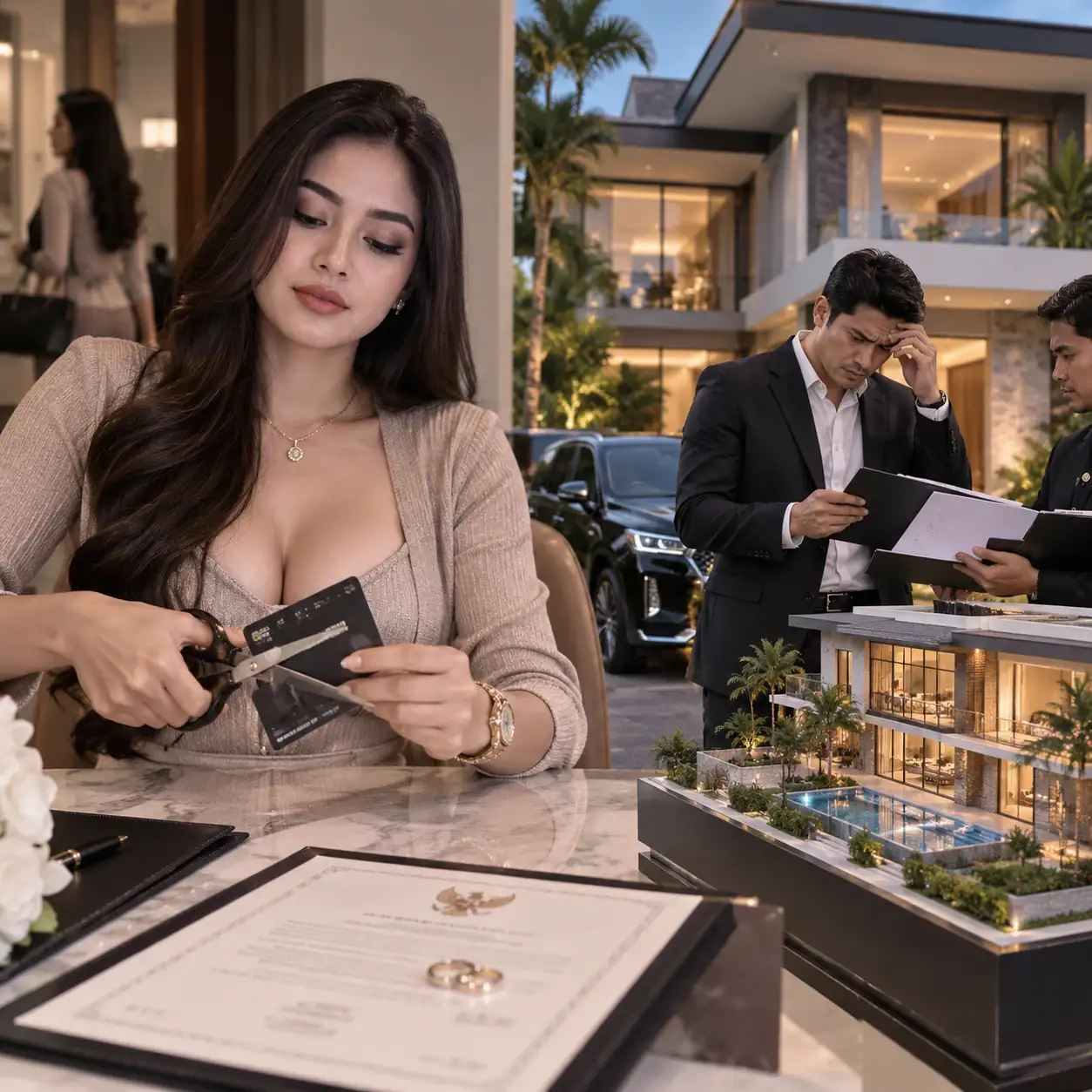 Begitu Cerai Resmi, Aku Menutup Dua Kartu Tambahan. Lima Hari Kemudian Mantan Suamiku Mencoba Membeli Rumah Rp74 Miliar