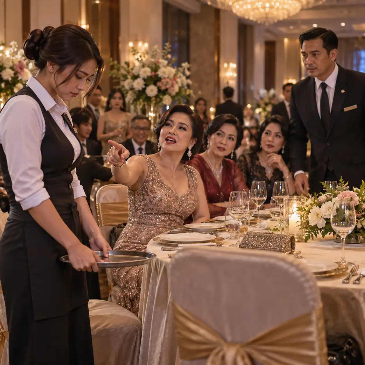 Di Reuni 55 Tahun, Perempuan yang Dulu Menghinaku Menyuruhku Melayani Meja Mereka. Pukul Sembilan, Manajer Hotel Mencariku