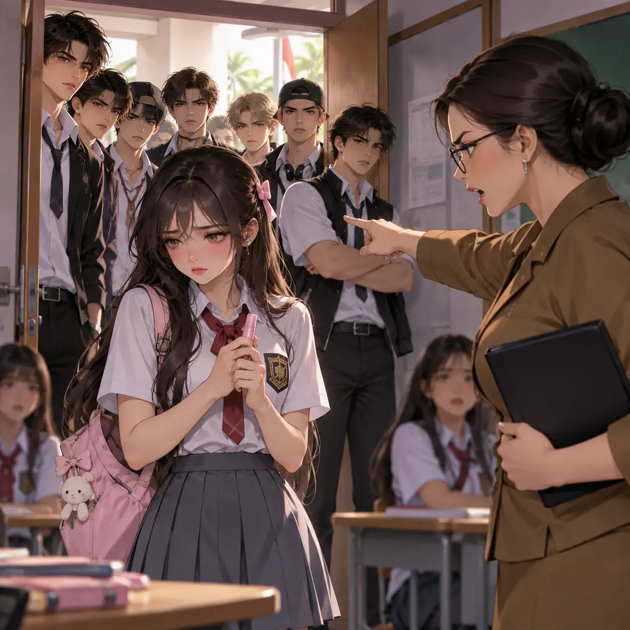 Guru Baruku Menyuruhku Keluar Kelas karena Lip Balm, Tanpa Tahu Delapan Kakakku Sudah Menjagaku Sejak Lahir