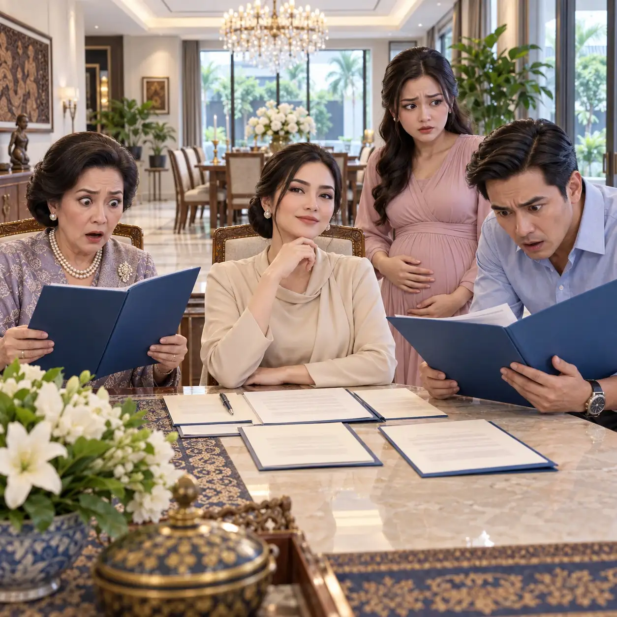 “Tandatangani semuanya!” ejek suamiku, sementara satu lengannya melingkar santai di pinggang adik perempuanku. Adikku mengusap perutnya yang mulai membuncit sambil tersenyum kepadaku seolah kemenangan sudah berada di tangannya.