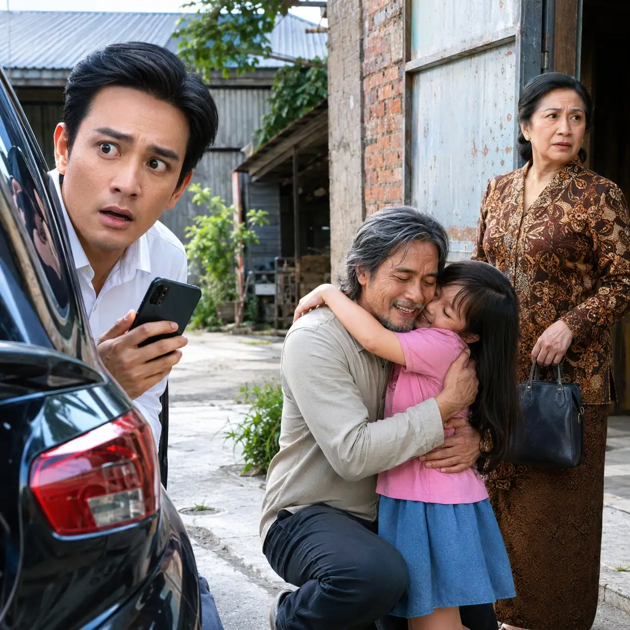 JET PRIBADI SUDAH MENUNGGUKU, TAPI BISIKAN PUTRIKU MEMBUATKU MEMBATALKAN PERJALANAN—LALU AKU MELIHAT NENEKNYA MEMBAWANYA MENEMUI PRIA YANG SUDAH “MENINGGAL”
