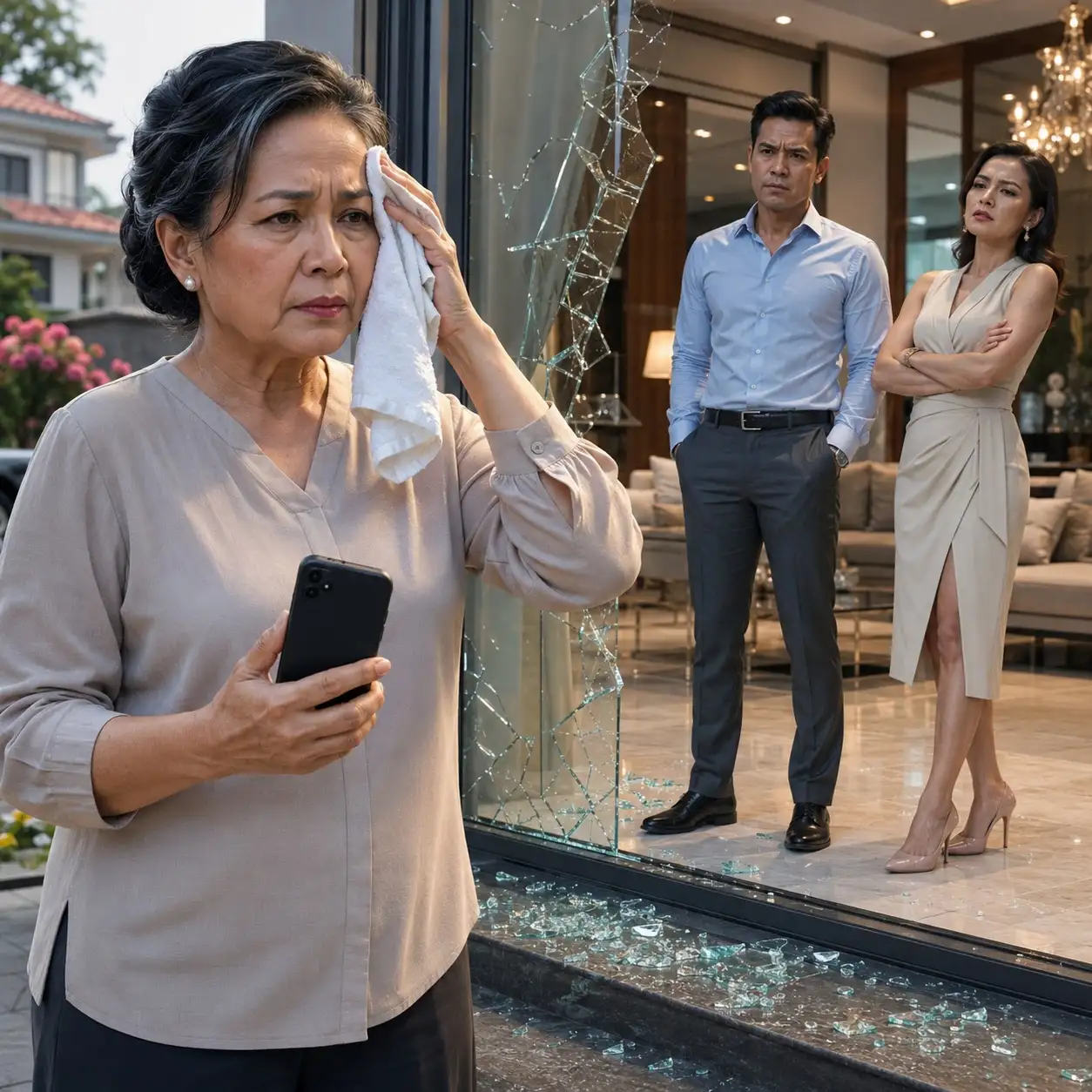 ANAKKU DAN ISTRINYA MENDORONGKU HINGGA MENABRAK PINTU KACA, LALU MENYEBUTKU MISKIN DAN TAK BERGUNA. AKU DIAM SAAT DARAH MENGALIR DI WAJAHKU. MALAM ITU, AKU MENELEPON PENGACARAKU DAN MENGAKTIFKAN PERWALIAN HARTA. PAGI HARINYA, RUMAH MEREKA DIBEKUKAN—DAN HARTAKU SENILAI RP330 MILIAR TAK BISA MEREKA SENTUH.