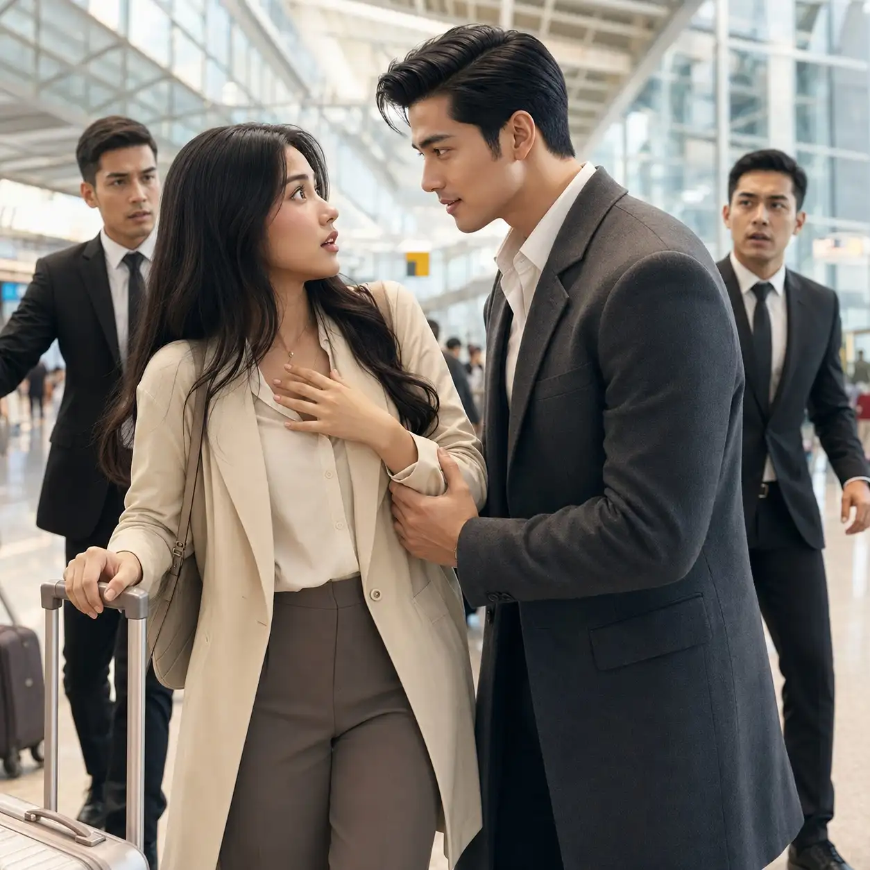DIA MEMELUK PRIA YANG SALAH DI BANDARA—TANPA TAHU PRIA ITU ADALAH MILIARDER YANG SUDAH MENGUBAH HIDUP KELUARGANYA