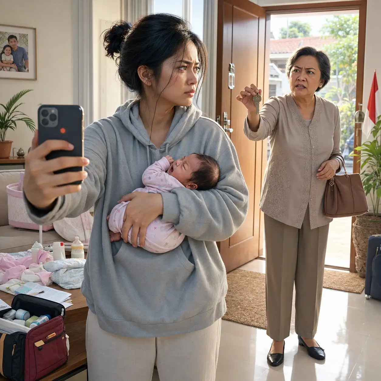 AKU MELAHIRKAN PUTRIKU SENDIRIAN — BEBERAPA JAM KEMUDIAN, IBU MALAH MENAGIH UANG UNTUK ANAK KAKAKKU