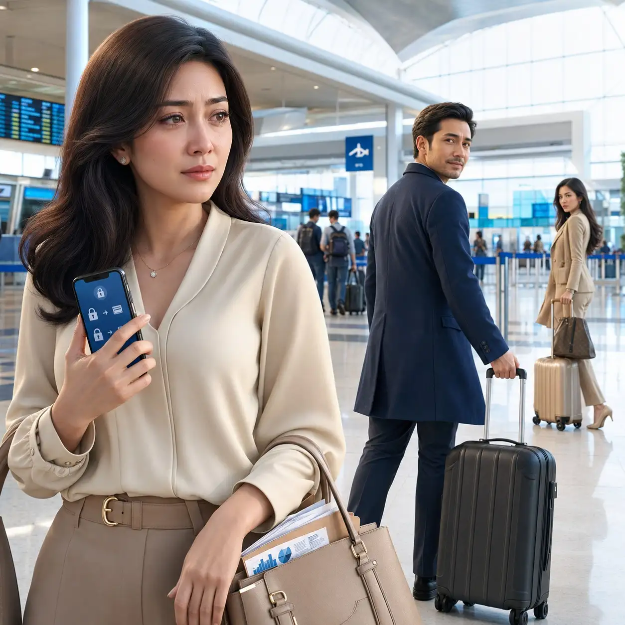AKU MENGANTAR SUAMIKU KE BANDARA — DIA TAK TAHU AKU SUDAH MENEMUKAN SELINGKUHANNYA DAN MILIARAN RUPIAH YANG HENDAK DIA BAWA KABUR