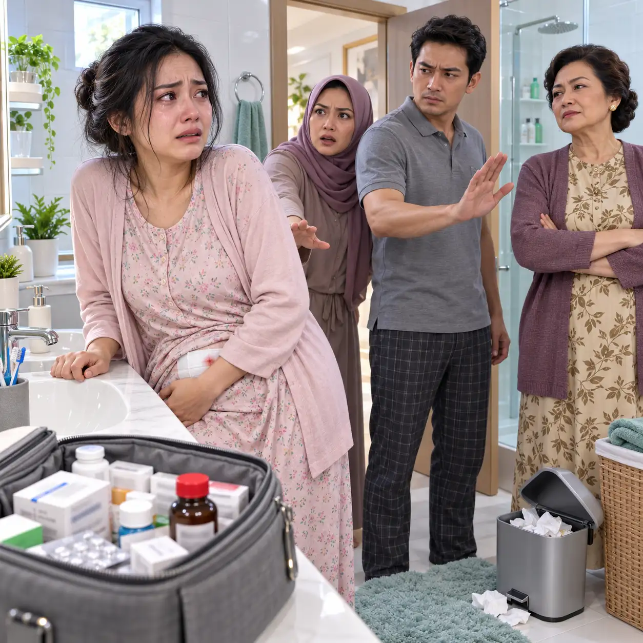 9 Hari Setelah Operasi, Ibu Mertuaku Menekan Luka Operasiku Sampai Berdarah—Lalu Suamiku Membelanya