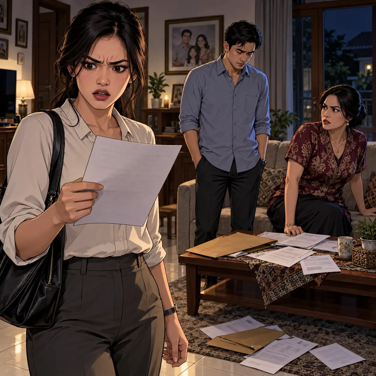 Bagian 3 — Ketika Sertifikat Rumah Kami Hilang dari Brankas, Aku Berhenti Berdebat dan Membiarkan Semua Orang Menunjukkan Siapa yang Sebenarnya Mereka Lindungi