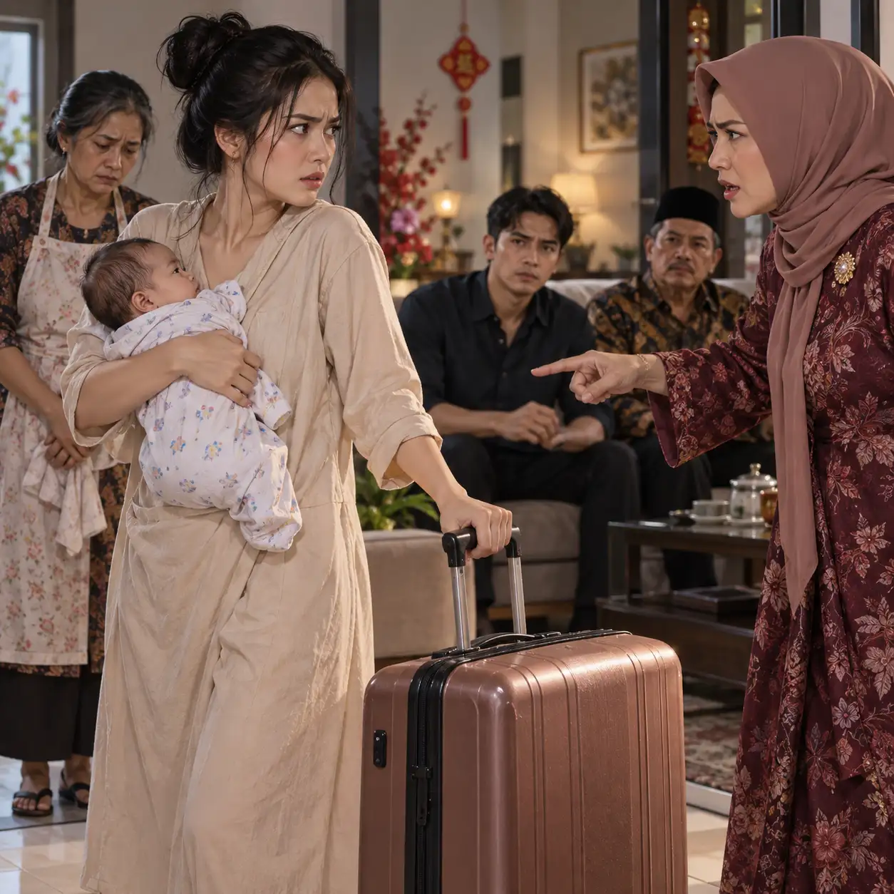 Bagian 3 — Aku Tidak Mengejar Perempuan Itu, Aku Membuka Rekening Keluarga, dan Satu Sidang Membuat Seluruh Rencana Mereka Runtuh Seketika di Depan Semua Orang