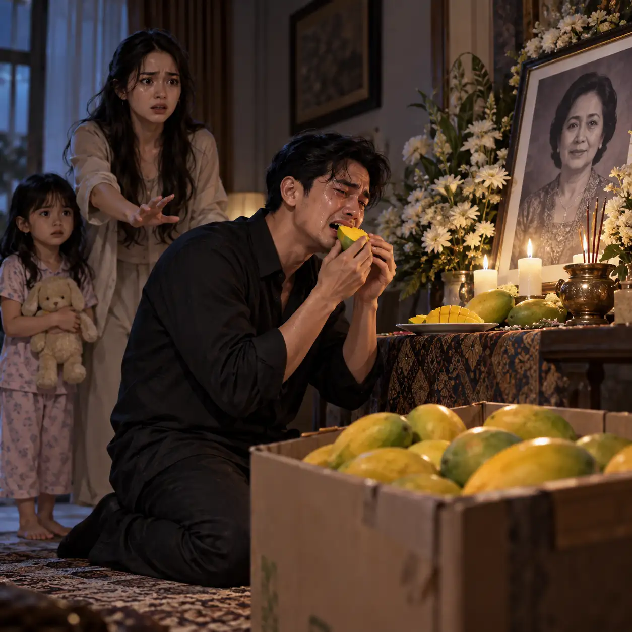 Setiap Pesan Suara dari Akun Mendiang Mertuaku Membuat Suamiku Memakan Sesuatu—Anehnya Putri Kami Selalu Masuk IGD, Sampai Kamera Rumah Menunjukkan Siapa yang Sebenarnya Menyuapinya Diam-Diam di Belakangku Setiap Malam