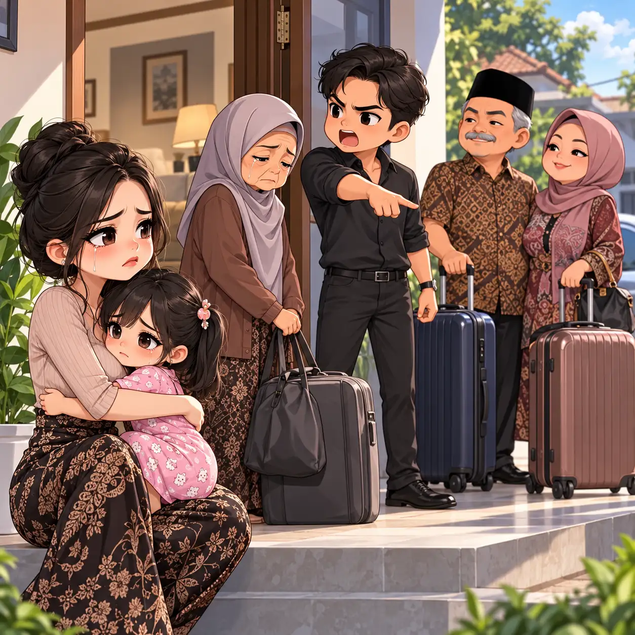 Setelah Ibuku Mengasuh Anak Kami 15 Tahun, Suamiku Menyuruhnya Keluar Agar Orang Tuanya Bisa Menempati Rumah Itu