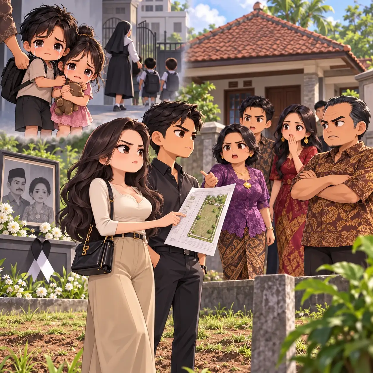 Saat Orang Tua Mereka Meninggal, Keluarga Menyuruh Dua Adiknya Masuk Panti. Lima Belas Tahun Kemudian, Mereka Datang Menagih Tanah