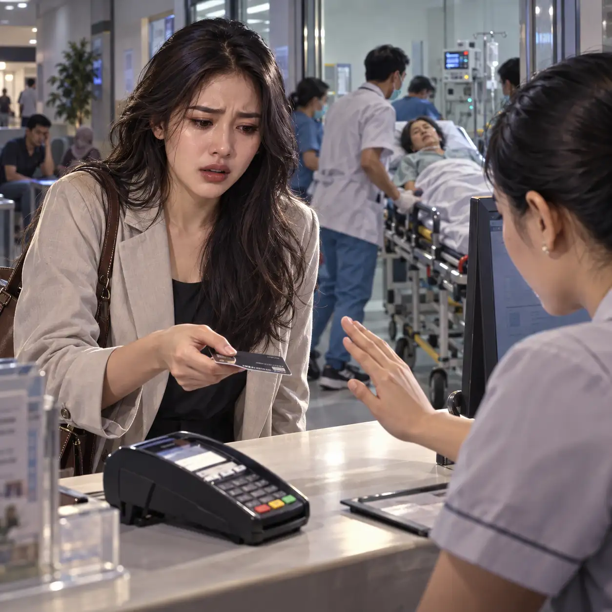 Saat Ibu Saya Masuk IGD, Suami Memblokir Semua Kartu dan Mengirim Rp3,2 Miliar kepada Selingkuhannya—Satu Tanda Tangan Saya Membuat Bank Membekukan Seluruh Napas Bisnisnya Tanpa Ia Sempat Memahami Alasannya